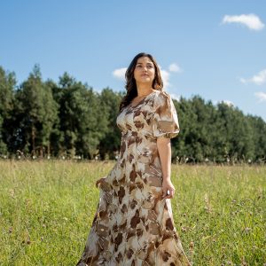 VESTIDO CAOBA 23665