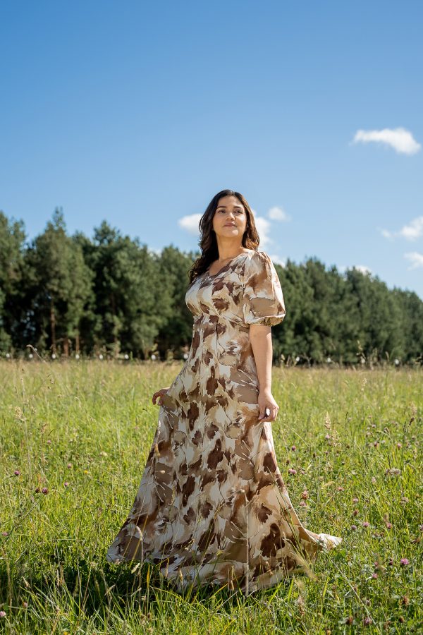 VESTIDO CAOBA 23665