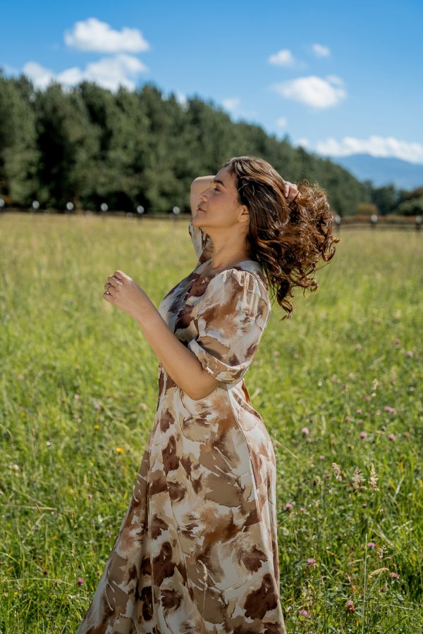 VESTIDO CAOBA 23665 - Imagen 6