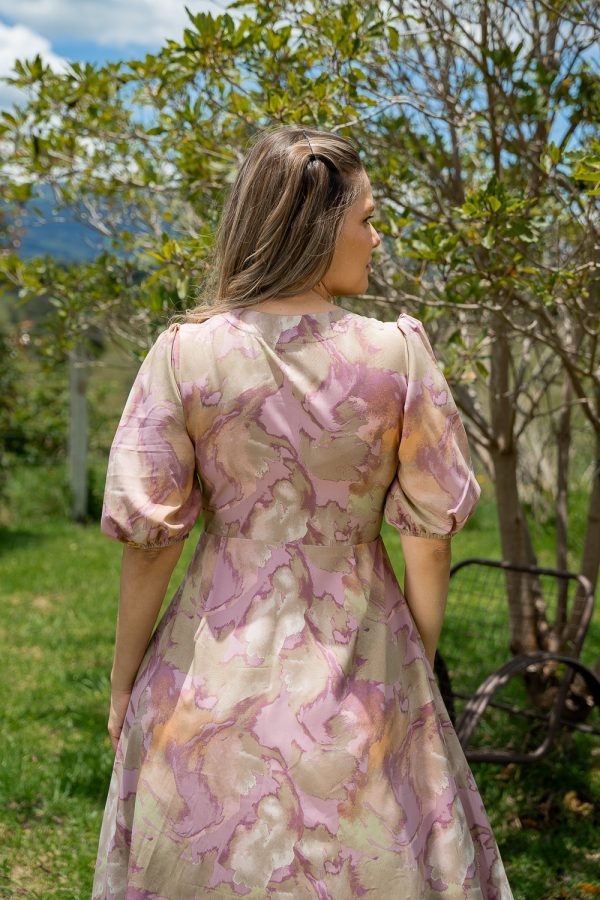 VESTIDO CAOBA 23665 - Imagen 3