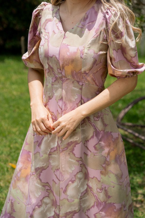 VESTIDO CAOBA 23665 - Imagen 2